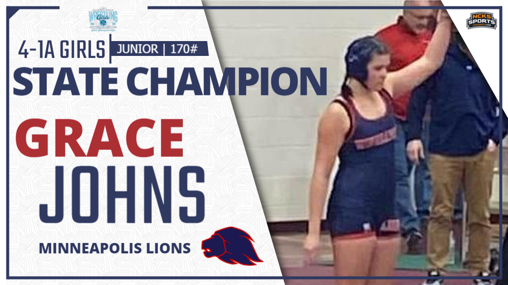 Johns Wins State Wrestling Title