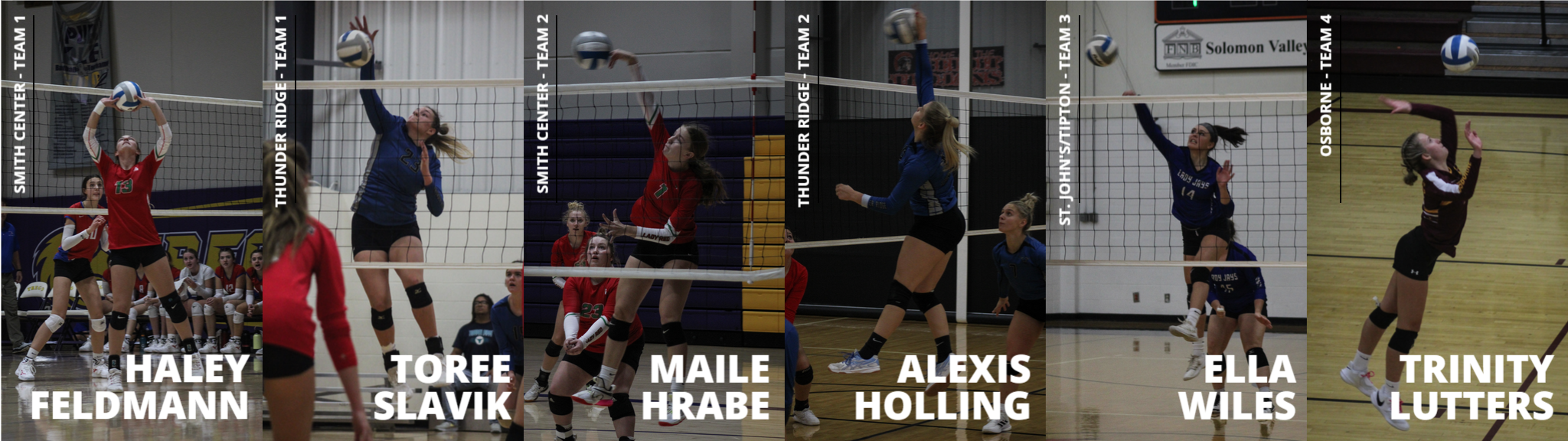 Area Volleyball Players Compete in NWKS All-Star Matches